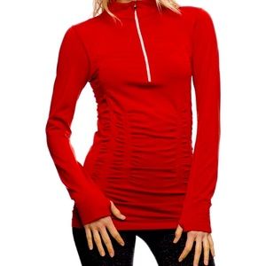 Goode Rider Women's Goode Sun Fitness Riding Shirt Paprika